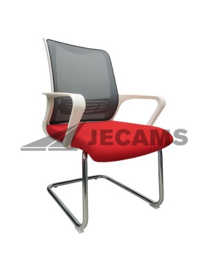 Modern cushioned visitor chair
