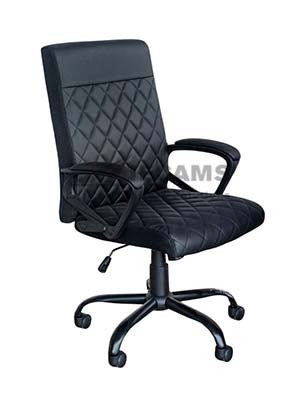 Leatherette Midback Chair