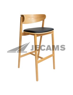 Durable wooden bar stool in the Philippines