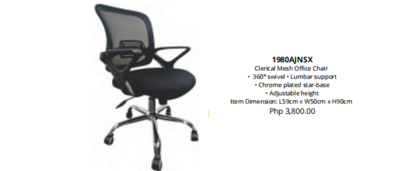 mesh swivel chair price