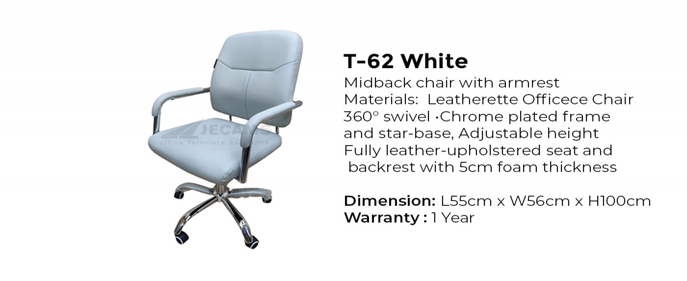 swivel mid back office chair