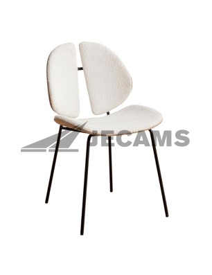 Linen Fabric Stackable Chair