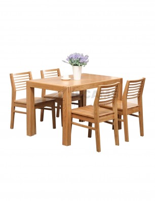 6 Seater Oak Wooden Dining Table Set Hd, Dining Table Set In Philippines