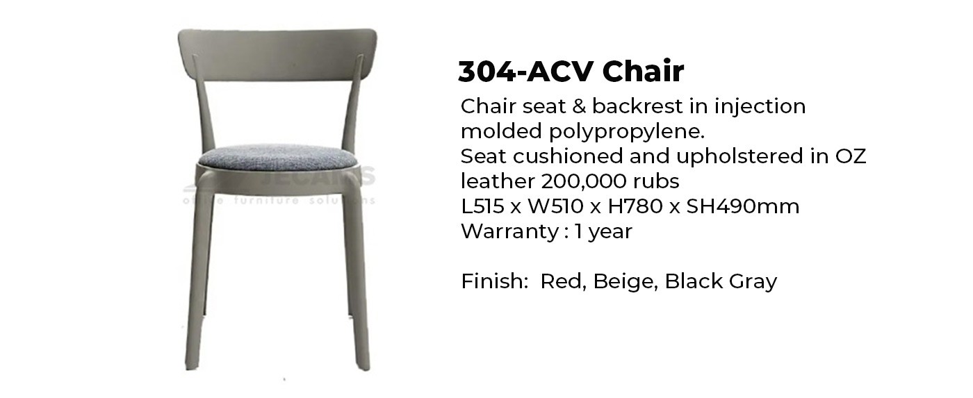 elegant single plastic chair