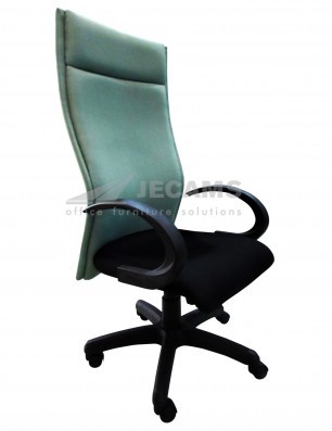 high back leather chair