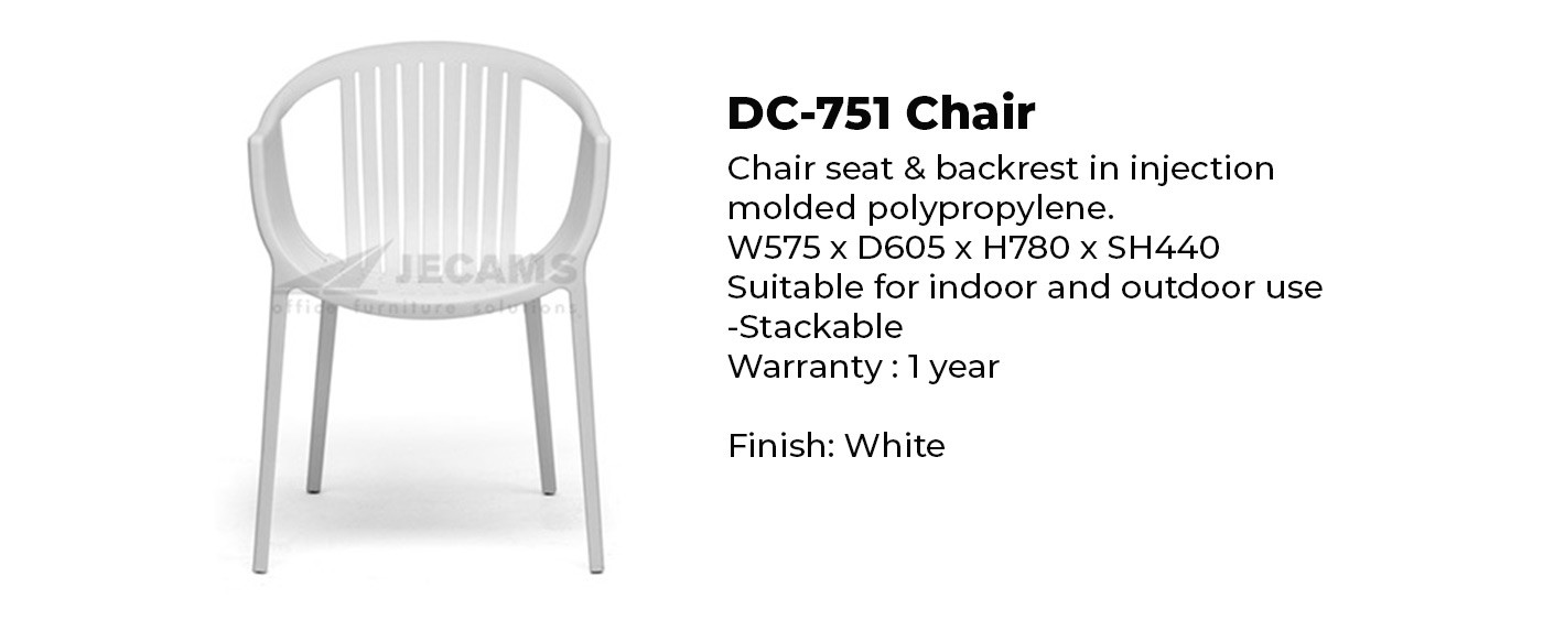 white plastic chair indoor outdoor