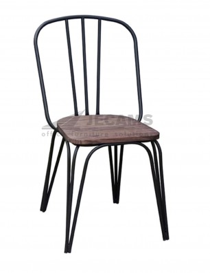 metal frame stackable chairs CW-861