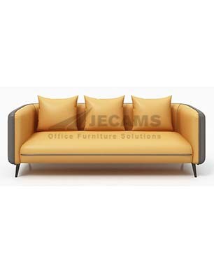 Yellow Gray Lounge Chair