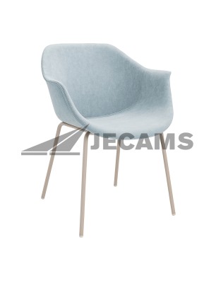 Home office chair made of fabric