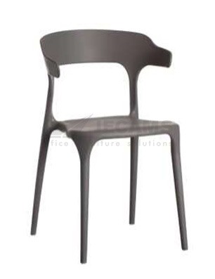 Grey PP Plastic Chair