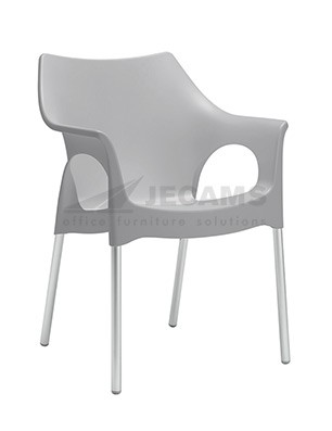 Gray Single Plastic Chair