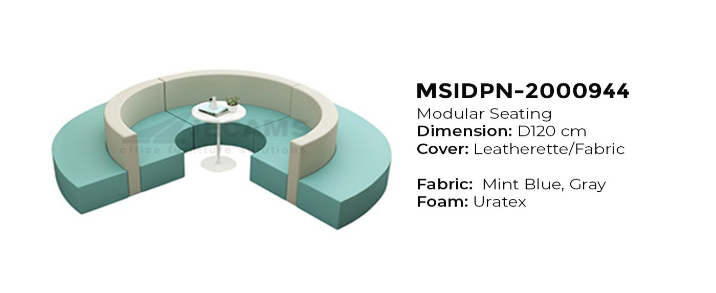 Curved Modular Seating