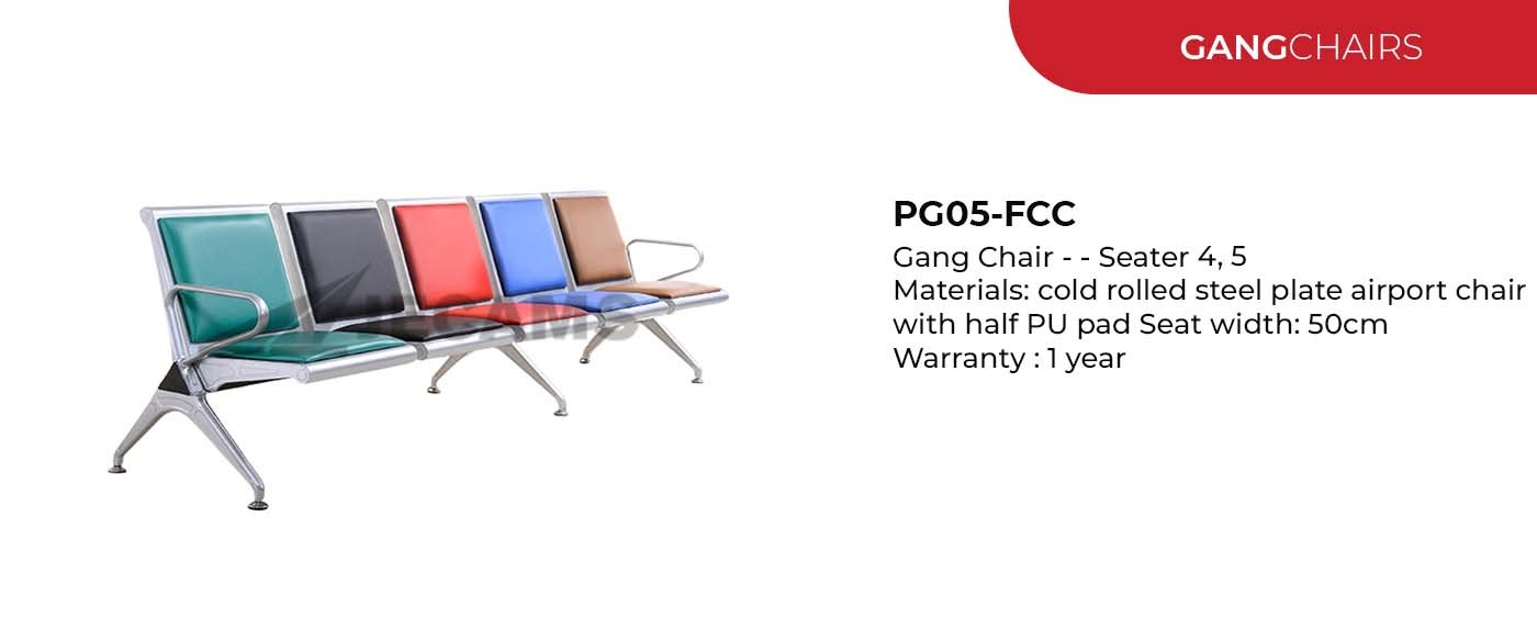 gang chair multiple seater