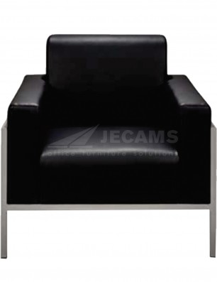 black office sofa 1 Seater COS-NN891