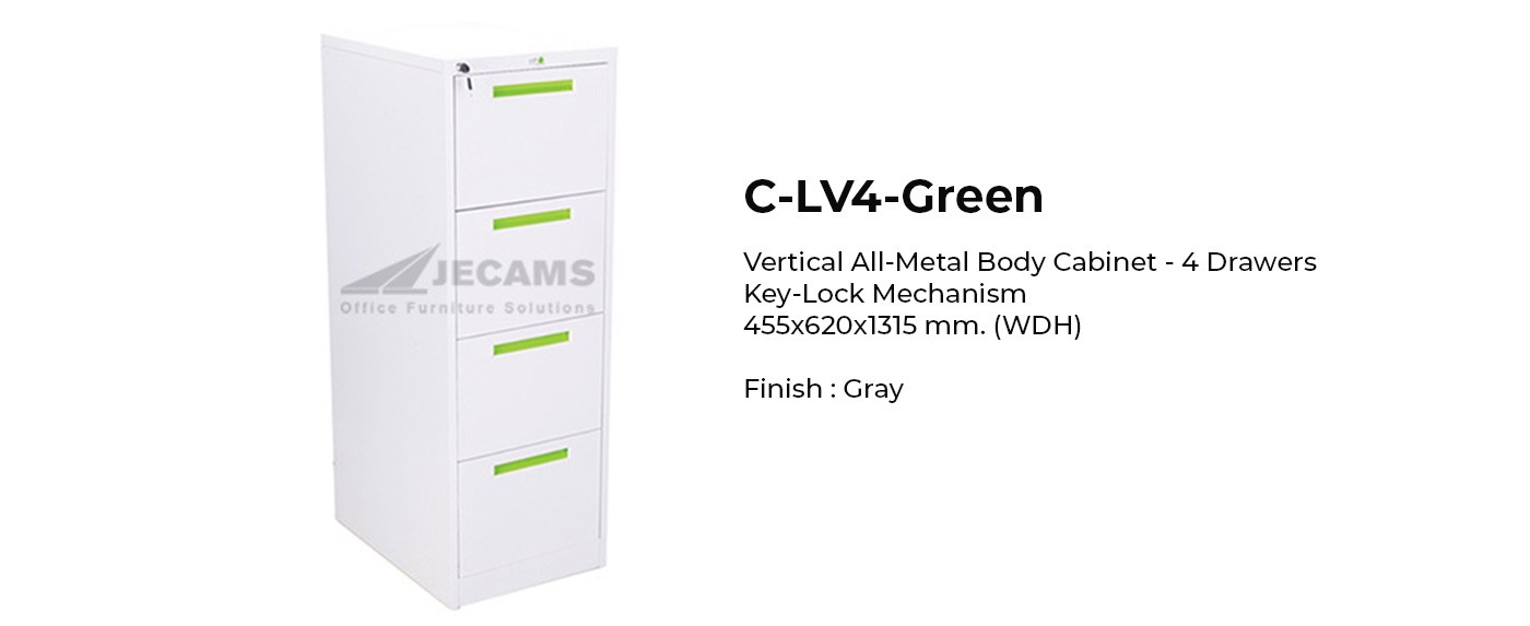 gray Vertical steel filing cabinet