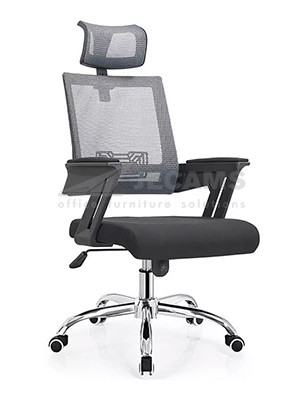 Mesh Computer Chair With Headrest