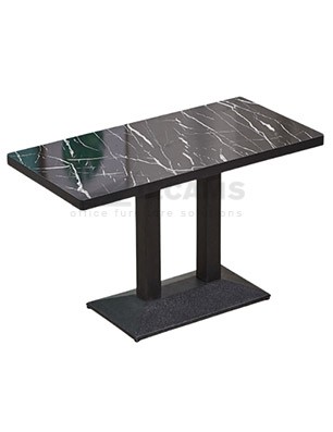 Black Rectangular Pantry Table