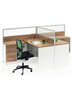 Office Table Glass Partition