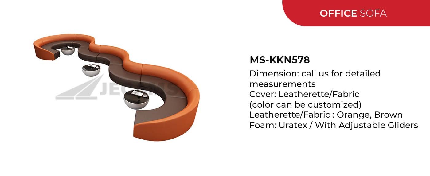 flexible modern sofa
