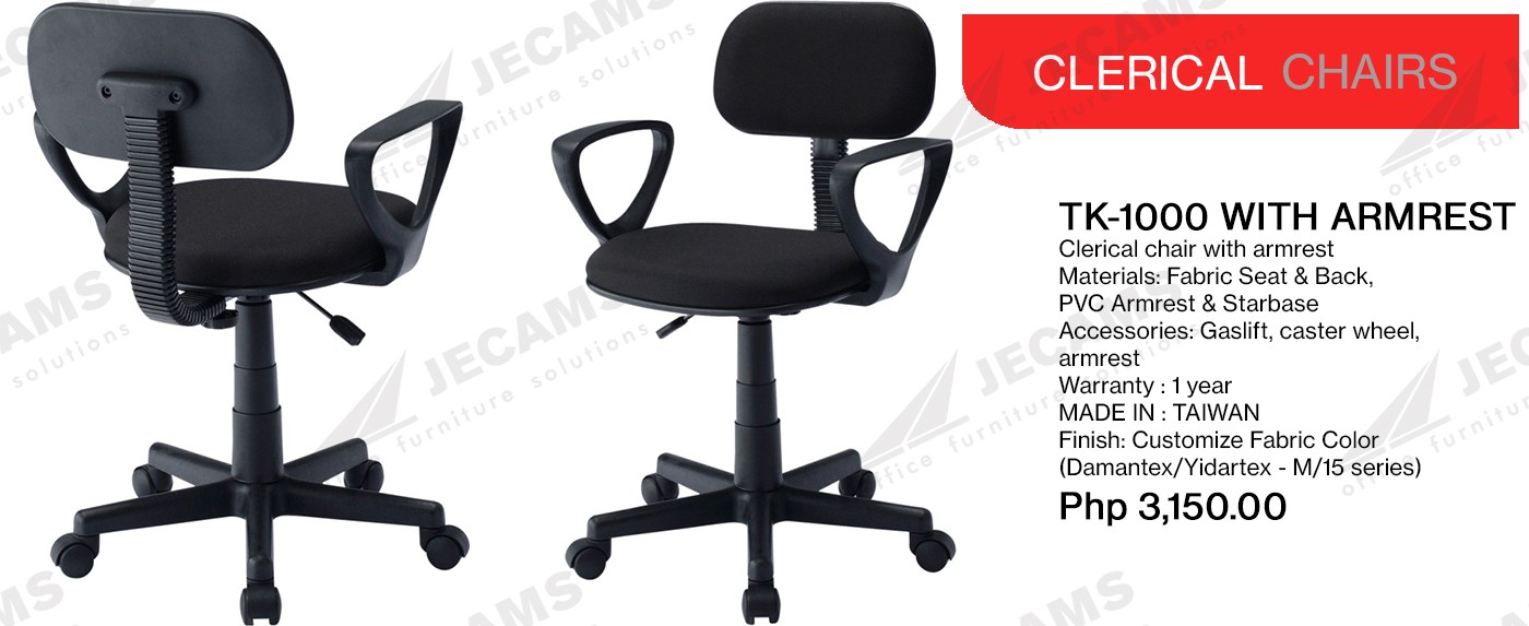 Customize Color Clerical Chair