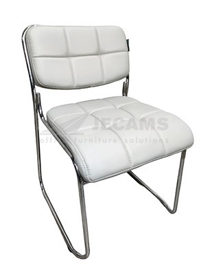 Deluxe Light Gray Office Chair