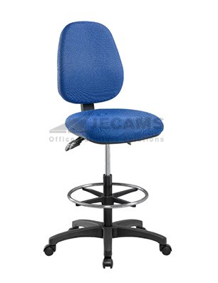 Blue Drafting Chair