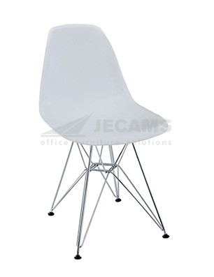 White Plastic Chair Stackable