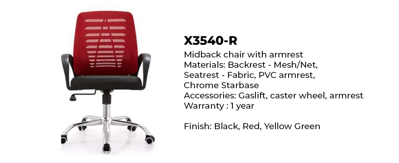 Mid Back Mesh Chair