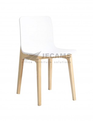 white plastic stackable chairs DCT-A782W