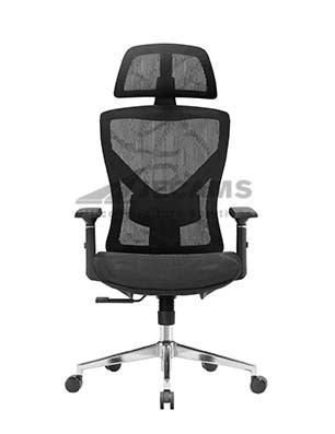 Chrome Base Mesh Chair