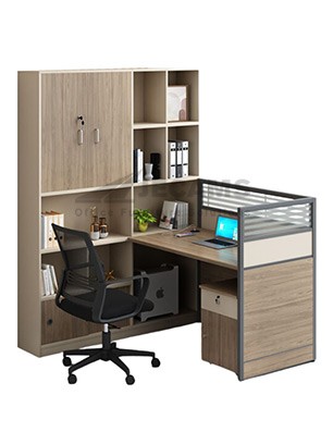 Organized Office Table Cubicle