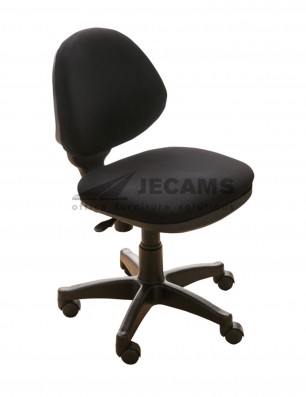 Black Clerical Chair wiithout Armrest
