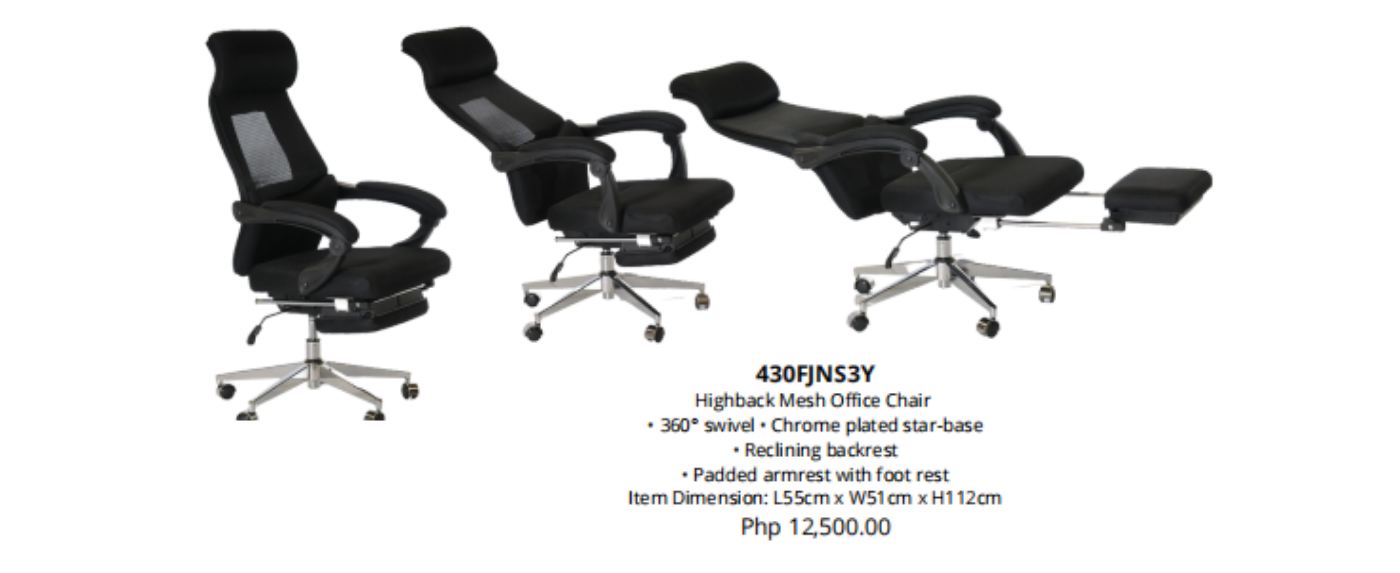 recliner mesh chair Philippines