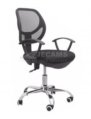 swivel chair with lumbar support