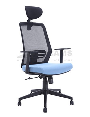 Highback Mesh Office Chair With Lumbar Support