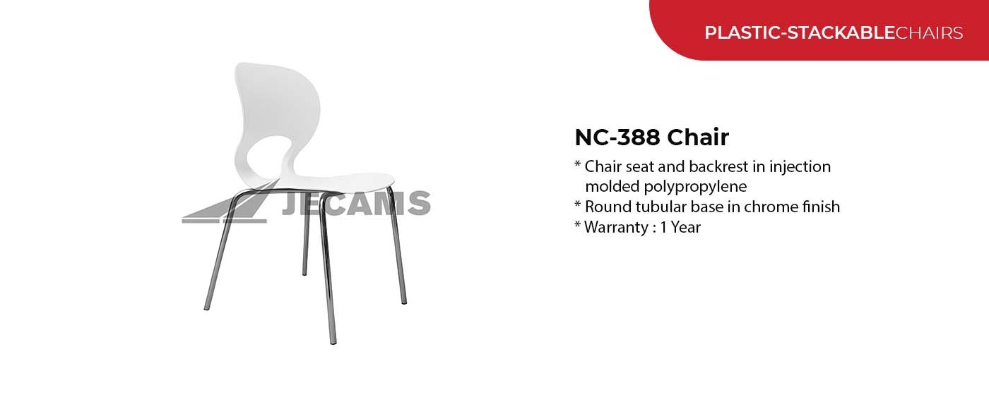 visitors chair plastic material