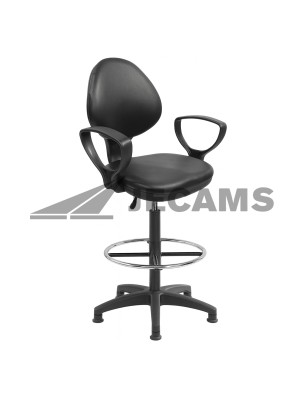 Tall bar stool for café or bistro