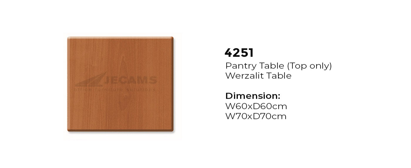 Werzalit Table top