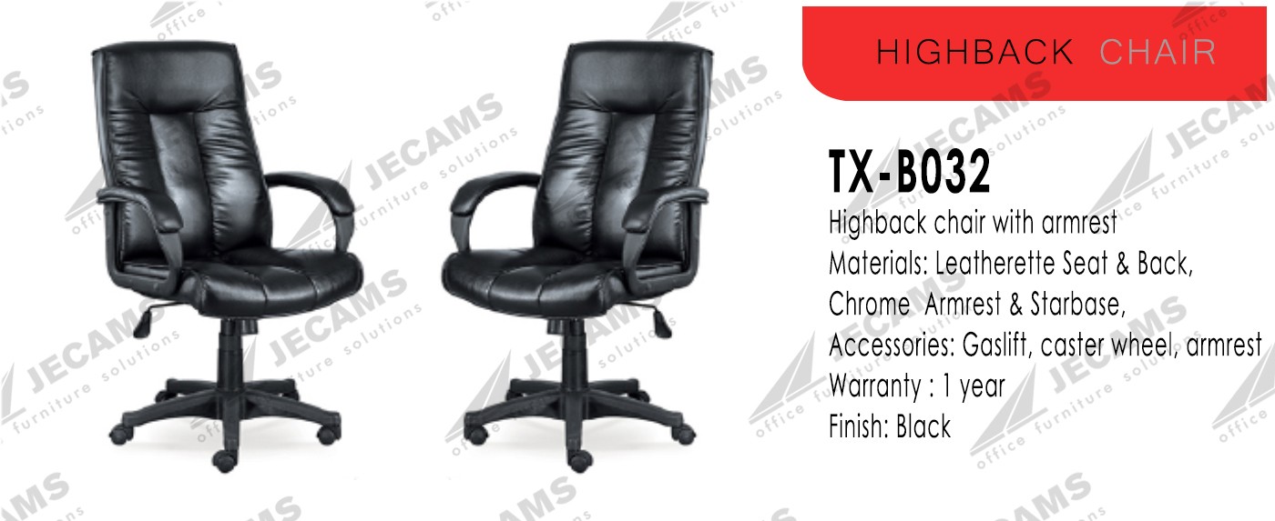 Leatherette Highback Chair Philippines