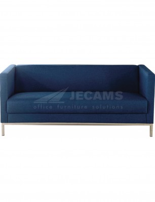 2 seater uratex office sofa COS-NN90021A