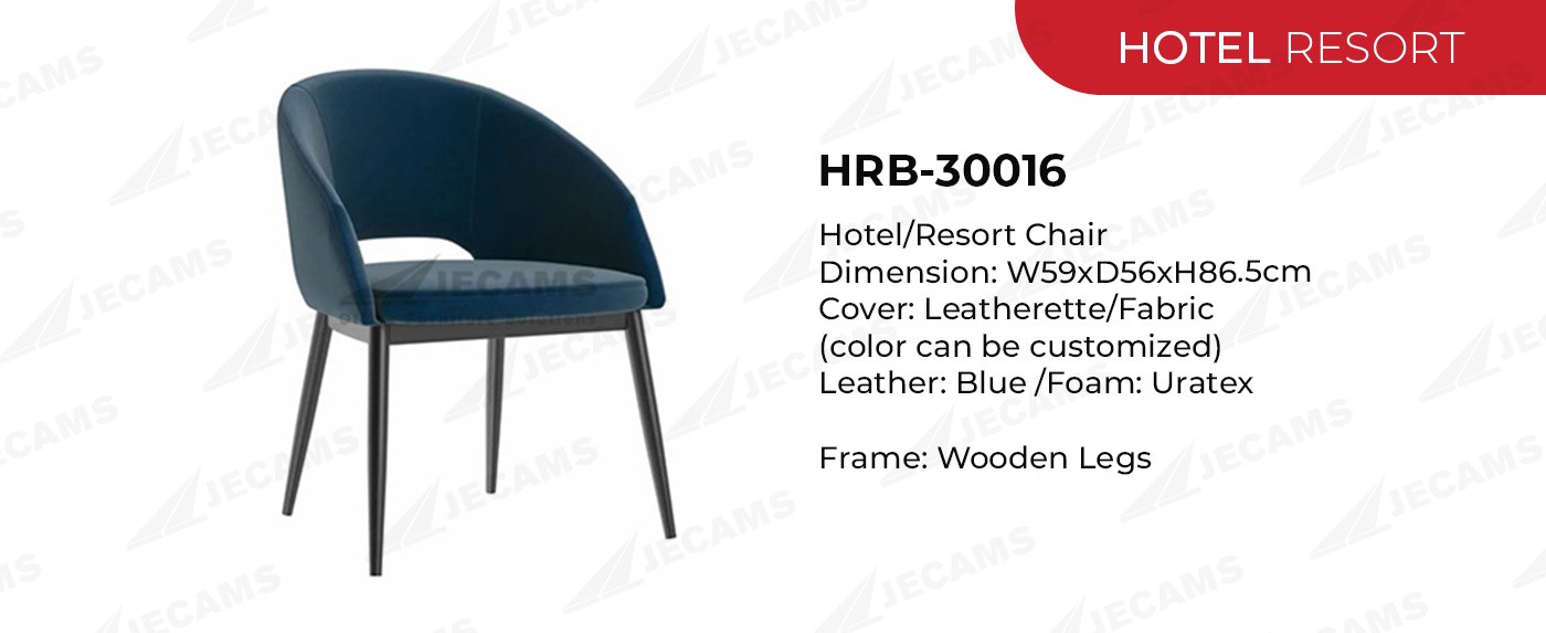 blue hotel chair hrb30016