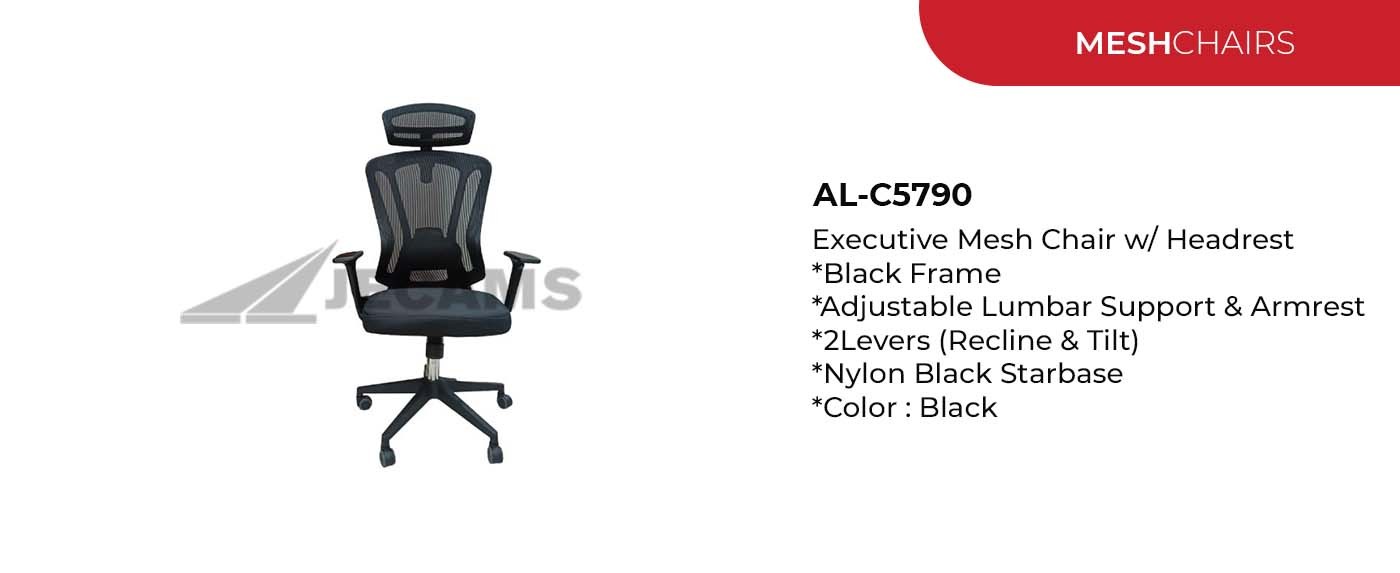 affordable black mesh chair