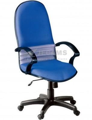 high back computer chair 603GAH BLUE plus L GRAY