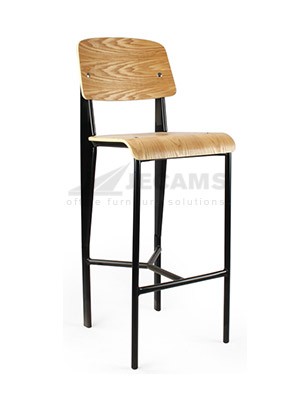bar stool with back