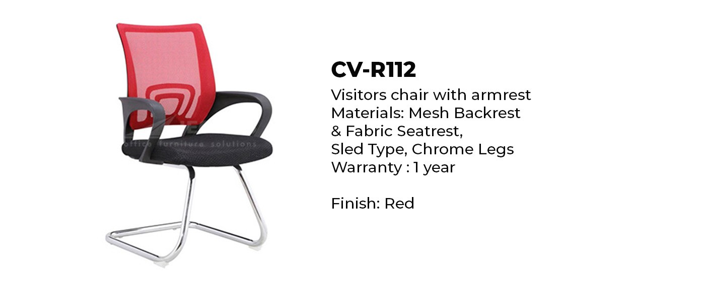 sled type office chair