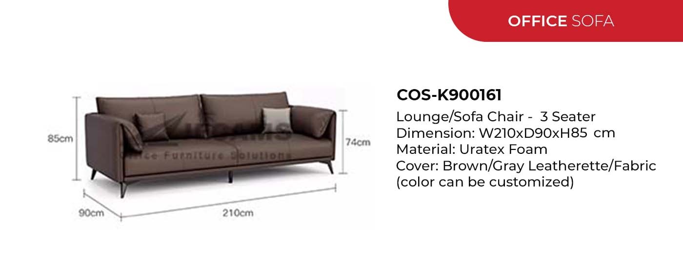 brown long sofa