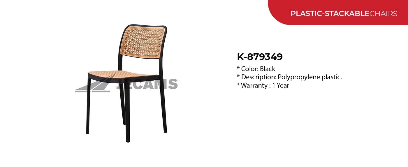 plastic rattan design chair