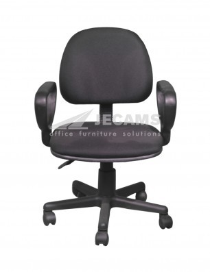 black clerical chair