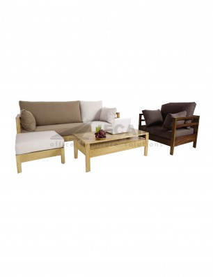 wooden lounge chair HS-019