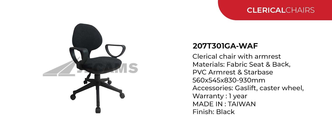 office chair with armrest